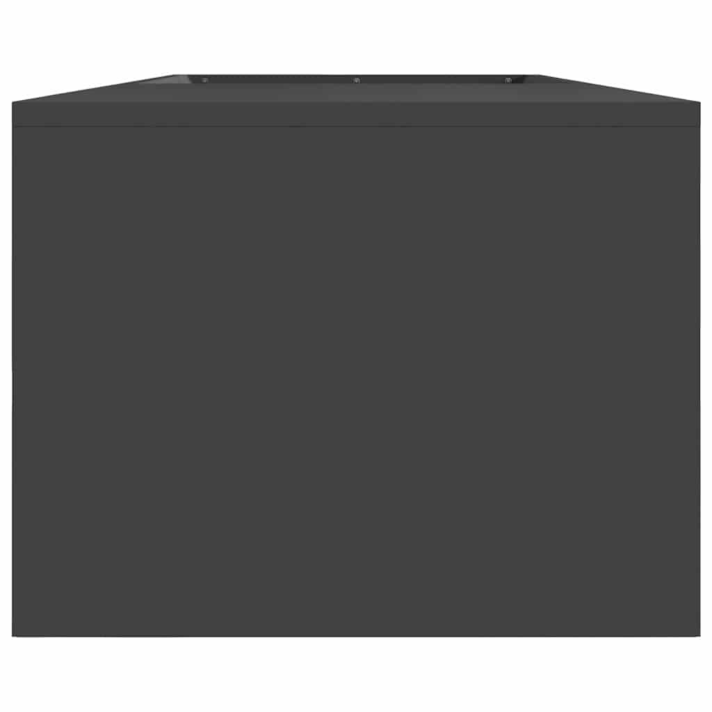 Feuerplatz Schwarz 160 X 45 X 35 Cm Kaltgewalzter Stahl