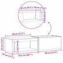 Feuerplatz Schwarz 160 X 45 X 35 Cm Kaltgewalzter Stahl